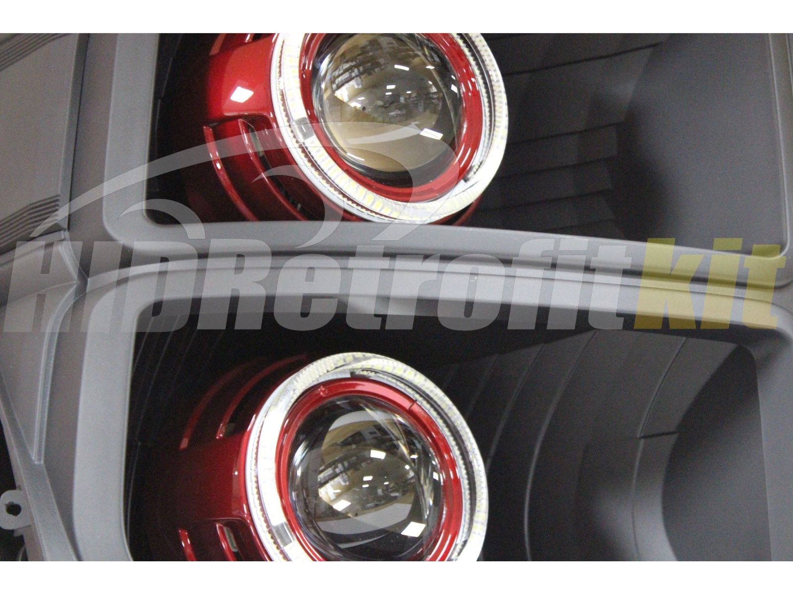 ford f-250 custom headlights