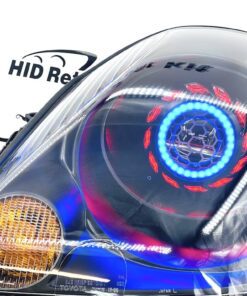 00-03 Toyota MR2 Spyder LED Color-shift Halo Projector Retrofit Headlights