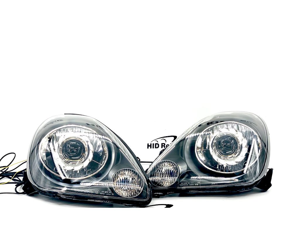 2000-02 Toyota MR2 Spyder Switchback LED Halo Projector Headlights