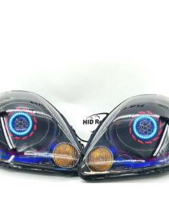 00-03 Toyota MR2 Spyder LED Color-shift Halo Projector Retrofit Headlights