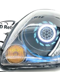 00-03 Toyota MR2 Spyder LED Color-shift Halo Projector Retrofit Headlights