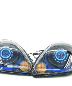00-03 Toyota MR2 Spyder LED Color-shift Halo Projector Retrofit Headlights