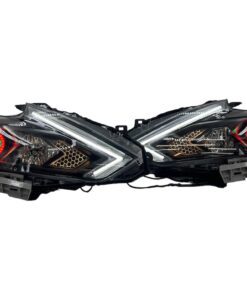 2016-2019 Nissan Altima Black Projector Lamps RGBW Multicolor Led Digital Headlights