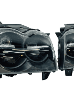 2005-2007 Jeep Grand Cherokee Black Projector Retrofit Headlights