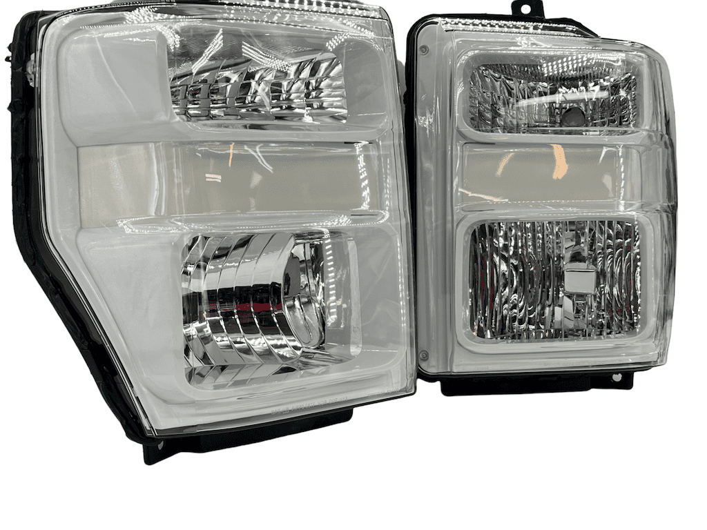 2008-2010 Ford F250 F350 Custom Painted SuperDuty Headlights