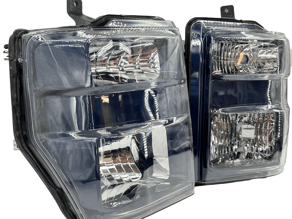 2008-2010 Ford F250 F350 Custom Painted SuperDuty Headlights