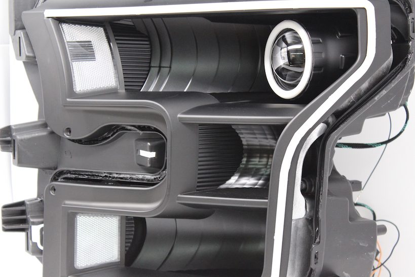 15-17 Ford F150 Led Halo Projector Headlights