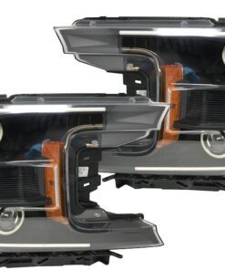 2018–2019 Ford F-150 quad retrofit LED halo projector headlights