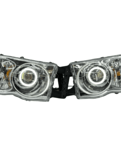 02-05 Dodge Ram Switchback Led Halo Projector Retrofit Headlights