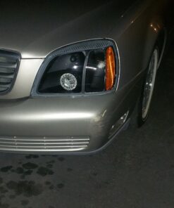 2000-2005 Cadillac Deville Black Projector Headlights