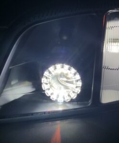 2000-2005 Cadillac Deville Black Projector Headlights