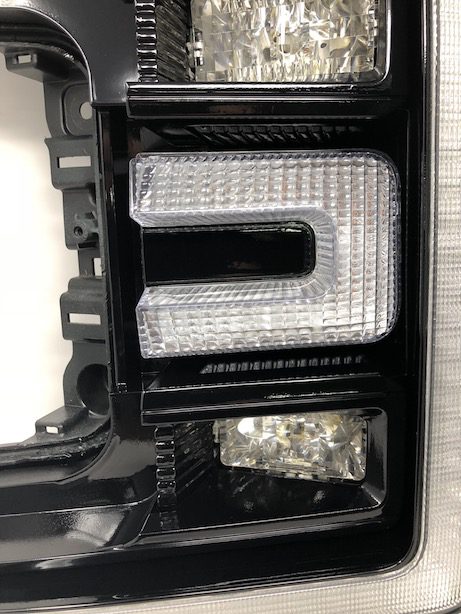 2017-2018 Ford F-350 Superduty Custom Paint Headlights