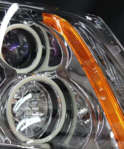 08-14 Cadillac CTS Switchback LED Halo Projector Headlights