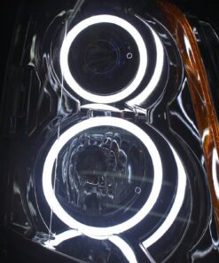 08-14 Cadillac CTS Switchback LED Halo Projector Headlights