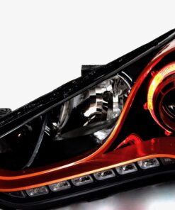2013-2017 Hyundai Veloster LED Halo Projector Headlights