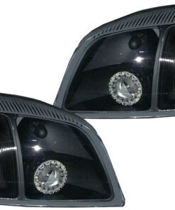 2000-2005 Cadillac Deville Black Projector Headlights