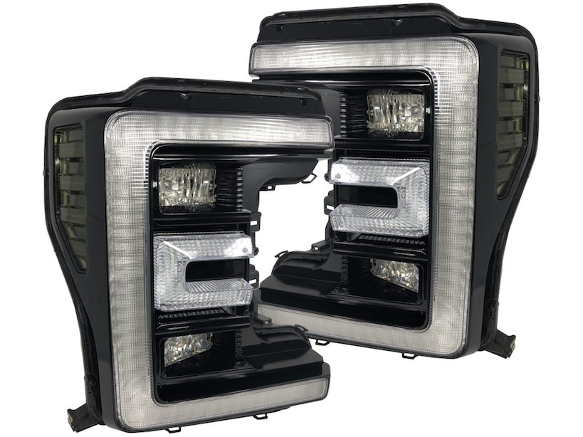 2017-2018 Ford F-350 Superduty Custom Paint Headlights