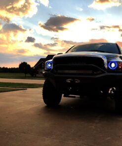 02-05 Dodge Ram 1500 Led Halo Projector Headlights