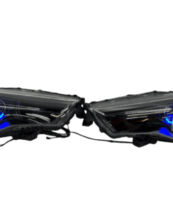 2014-2021 Toyota 4Runner Headlights Angry LED RGBW Halo Projector Lights