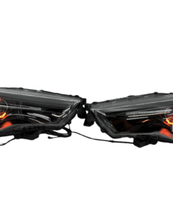 2014-2021 Toyota 4Runner Headlights Angry LED RGBW Halo Projector Lights