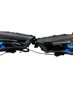 2014-2021 Toyota 4Runner Headlights Angry LED RGBW Halo Projector Lights