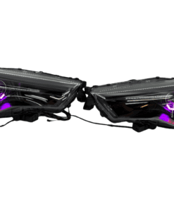 2014-2021 Toyota 4Runner Headlights Angry LED RGBW Halo Projector Lights