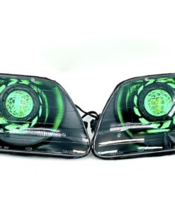 1997-2003 Ford F-150 RGBW Led Black Retrofit Projector Headlights