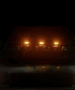 2010-2013 Toyota 4Runner RGBW LED Halo Projector Black Headlights