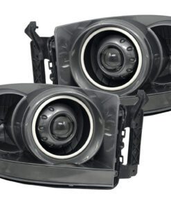 06-09 Dodge Ram 1500 Led Halo Projector Headlights