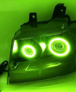 07-14 Chevrolet Tahoe RGBW Led Halo Black Projector Retrofit Headlights