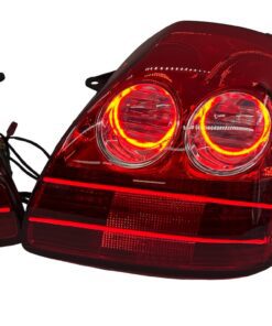 2000-2005 Toyota MR2 Spyder Custom Retrofit Black LED Tail Lights