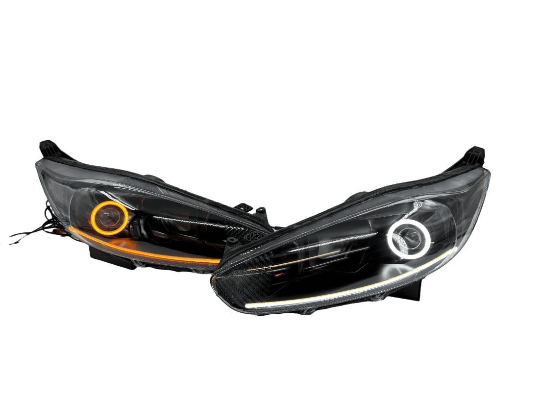 2014-2019 Ford Fiesta Led Projector Retrofit Halo Headlights