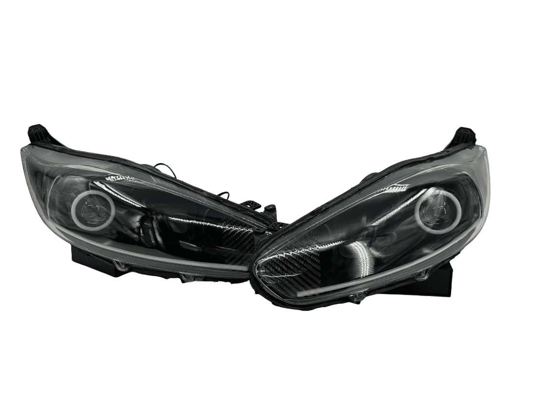 2014-2017 Ford Fiesta Led Projector Retrofit Halo Headlights