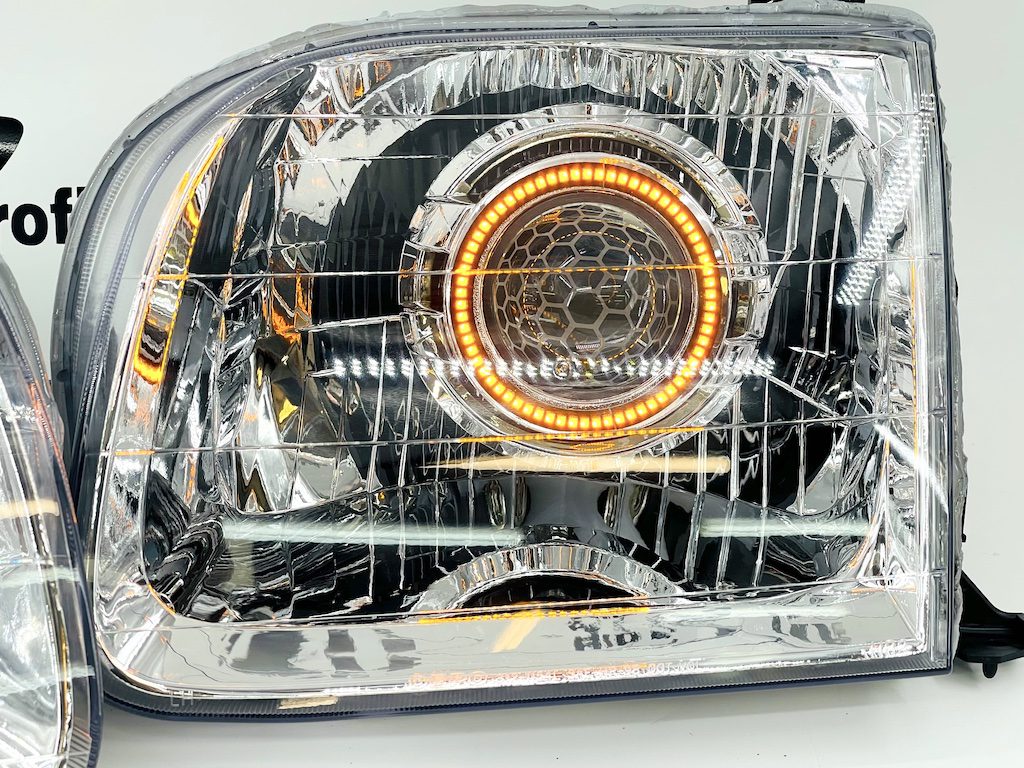 00-07 Toyota Tundra Custom Switchbacks LED Retrofit Projector Headlights