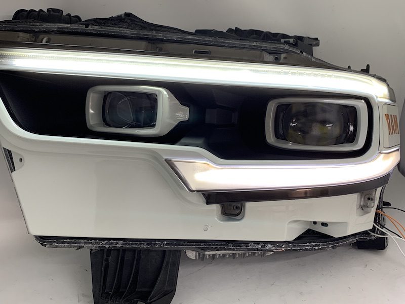 2019 RAM Dynamic Bi-LED Switchback Custom Painted Headlights