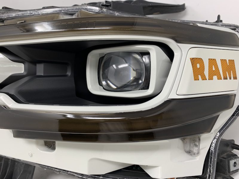2019 RAM Dynamic Bi-LED Switchback Custom Painted Headlights