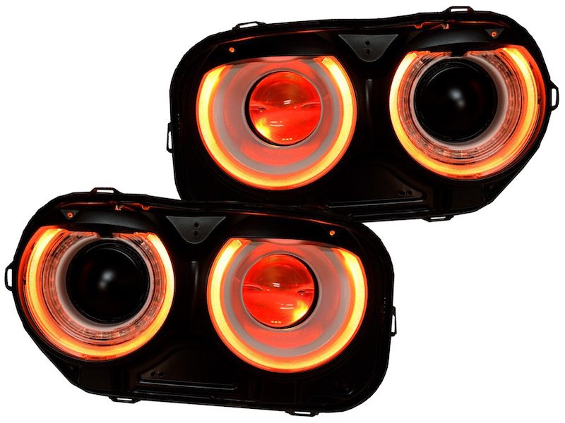dodge challenger headlights