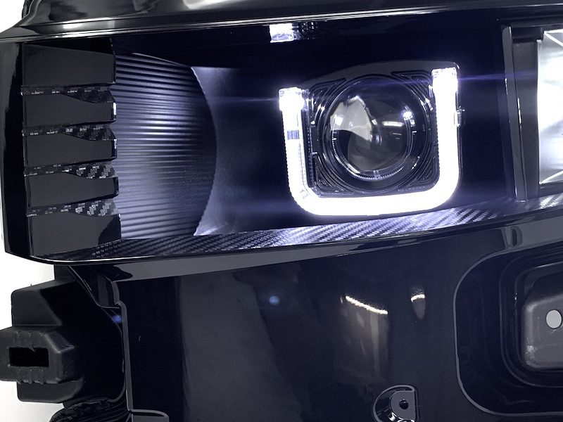 2019 Chevrolet Silverado Custom Black Retrofit Led Headlights