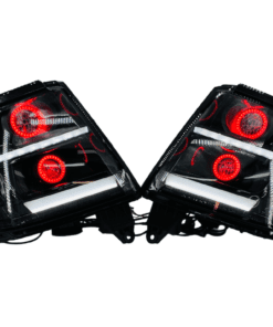 2015-2020 Chevrolet Tahoe Suburban Black Projector Headlights LED Halo Lights