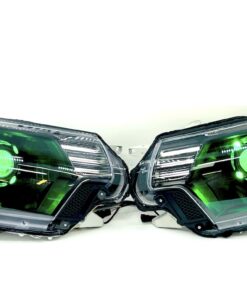 12-15 Toyota Tacoma Custom Retrofit Projector Headlights RGBW Led Lights