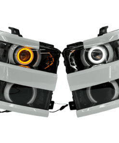 2015-2019 Chevrolet Silverado 2500HD 3500HD Switchback Led Halo Projector Headlights