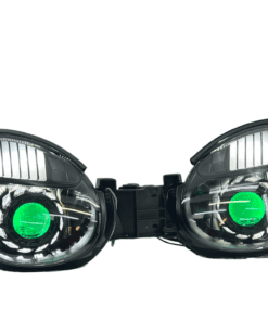 02-03 Subaru WRX Switchback LED Projector Black Retrofit Headlights