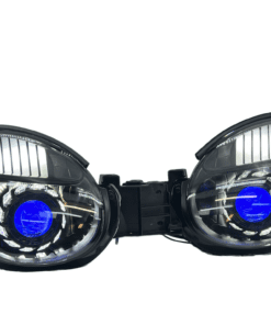 02-03 Subaru WRX Switchback LED Projector Black Retrofit Headlights
