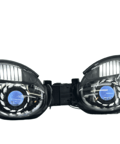 02-03 Subaru WRX Switchback LED Projector Black Retrofit Headlights