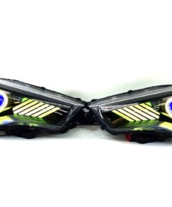 2014-21 Toyota 4runner Black Projector Halo Headlights Gill Lights