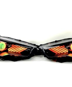 2014-21 Toyota 4runner Black Projector Halo Headlights Gill Lights
