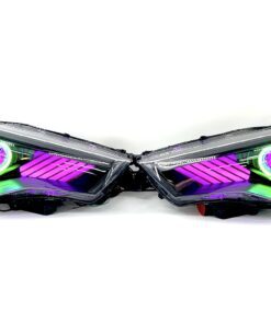 2014-21 Toyota 4runner Black Projector Halo Headlights Gill Lights