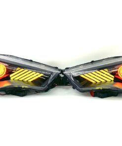 2014-21 Toyota 4runner Black Projector Halo Headlights Gill Lights
