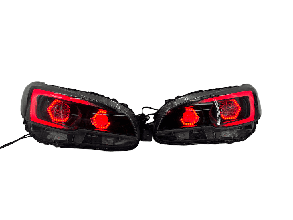 2018-2021 Subaru WRX STI Limited Bi-LED Projector Headlights RGBW LED Lights