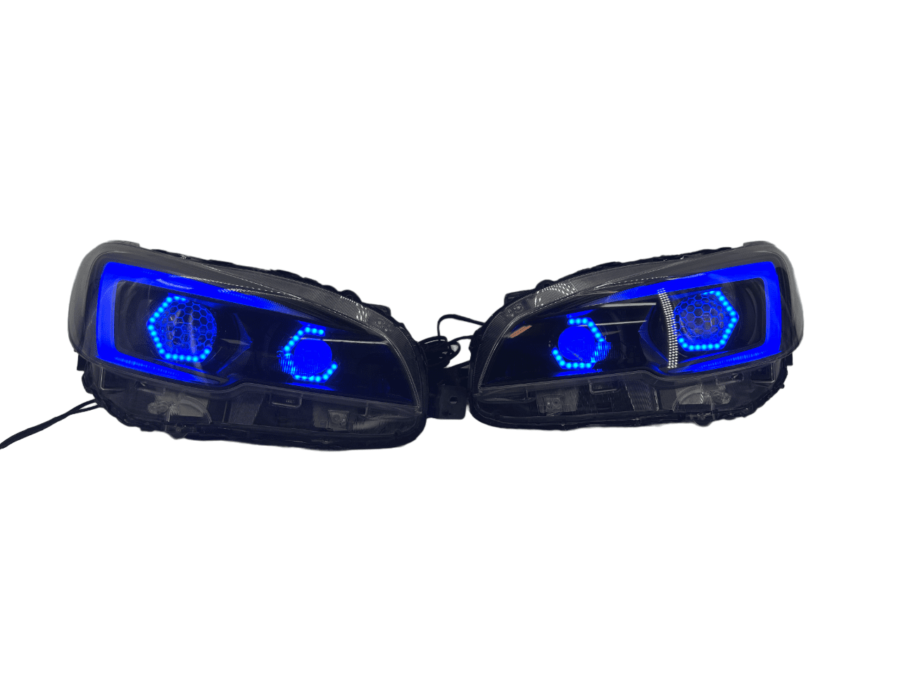 2018-2021 Subaru WRX STI Limited Bi-LED Projector Headlights RGBW LED Lights